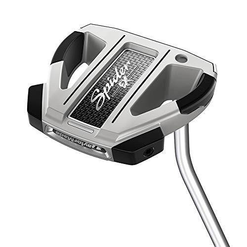 TaylorMade Spider EX Putter Left Hand Steel Platinum/White Single
