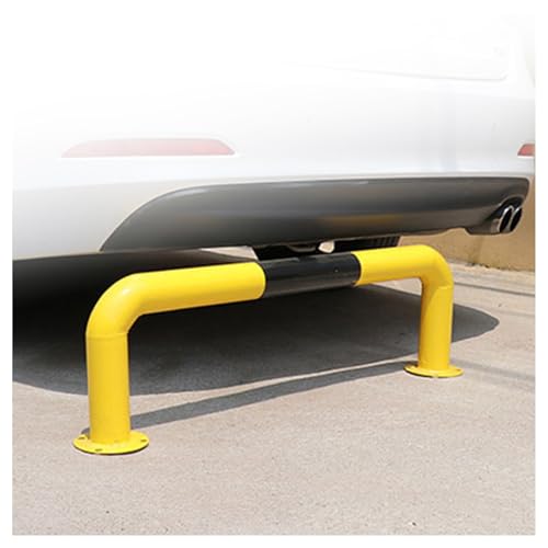 Bornes de sécurité bloque-voiture en U pour allée garage 47x11"
