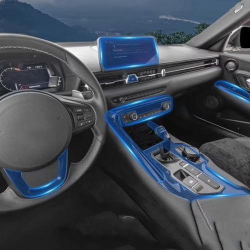Film protection console Toyota Supra pour préserver votre intérieur