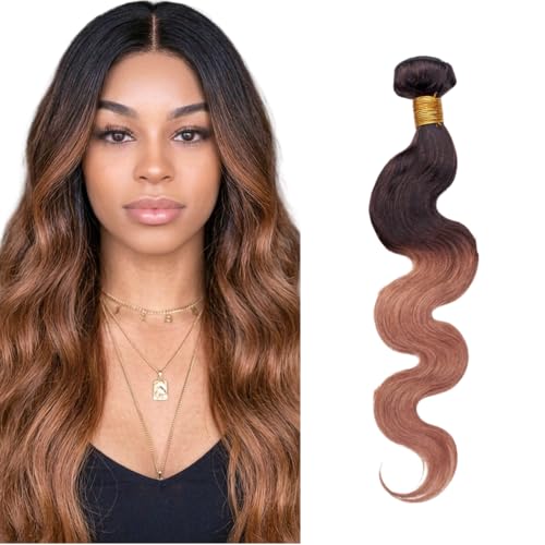 Ombre Body Wave Human Hair Bundles T4/30 100% Unprocessed Brazilian