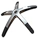 Office Chair Base Replacement - Heavy Duty Office Chair Parts to Repair Your Swivel Chair Bottom - Strong Aluminum Metal Legs Help Your Desk Chair Last a Lifetime - Universal Standard Size (Silver)