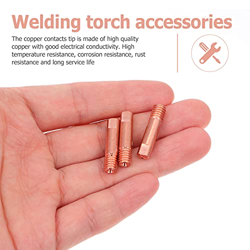 Angoily Dicas 0 40Pcs Contatos. 8 Milímetros Contatos de Cobre Ponta Bicos Bicos De Solda Atual