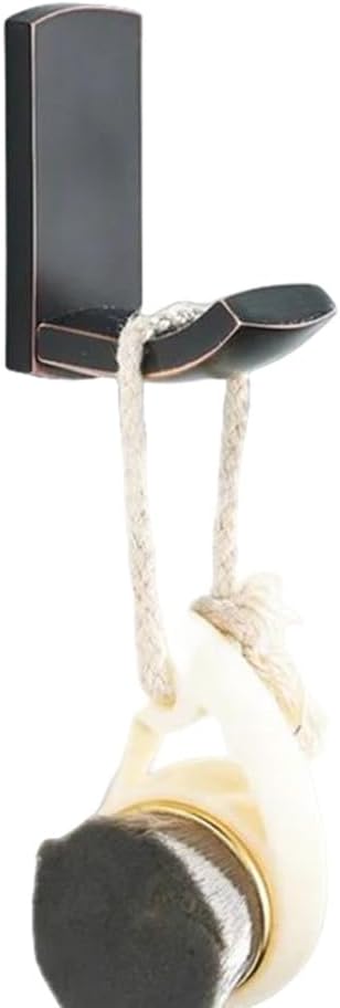 Black Robe Hook Wall Mounted Luxury Antique Vintage Chrome Rose Gold Bath Towel Clothes Coat Hooks Bathroom Accessory,Oil Rubbed Bronze