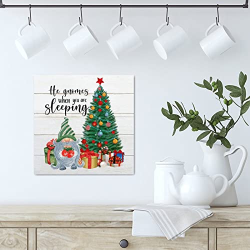Panneau imprimé en bois avec finition soignée pour Noël