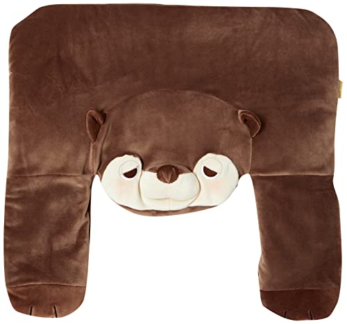 りぶはあと ショルダーウォーマー 温活アニマルズ カワウソのくるり  肩凝り 抗菌 84056-33