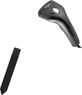 BoxWave Stylus Pouch Compatible with Newland 70 - Stylus PortaPouch, Stylus Holder Carrier Portable Self-Adhesive for Newland 70 - Jet Black