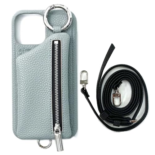 ajew iPhone16用ケース　ブラック iPhone16 / black 【ひも付き】(発送はご注文から3営業日以内