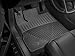 WeatherTech All-Weather Floor Mats for Chevrolet Equinox, Terrain 1st Row (W165), Black