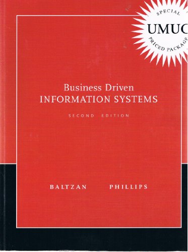 Business Driven Information Systems 2nd edition 0077364120 Book Cover
