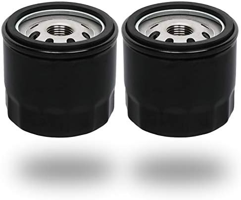 HOODELL 2 Pack 12 050 01-S Oil Filter Fits Kohler Engine Lawn Mower, Troy Bilt Bronco 12 050 01, Professional 1205001-S 12 050 01-S1 Oil Filter