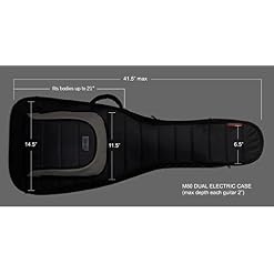 Mono Cases M80 Housse rigide pour deux guitares électriques Noir (Import Royaume Uni) - Les Beatles, Paul McCartney, John Lennon, RIngo Starr, George Harrison Mono Cases M80 Housse rigide pour deux guitares électriques Noir (Import Royaume Uni) – Image 7