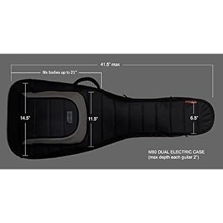 Mono Cases M80 Housse rigide pour deux guitares électriques Noir (Import Royaume Uni) - Les Beatles, Paul McCartney, John Lennon, RIngo Starr, George Harrison Mono Cases M80 Housse rigide pour deux guitares électriques Noir (Import Royaume Uni) – Image 7