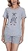 Produktbild Italian Fashion IF Damen Schlafanzug 7492T1 M004 (Melange, L)