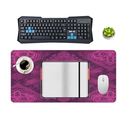 Mouse Pad Grande de Goma Antideslizante Estilo Lila miniatura 4