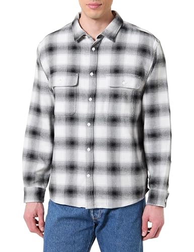 Chemise Vans Lawson Plaid Flannel pour homme en coton à carreaux