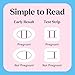 FIRST RESPONSE Comfort Check Pregnancy Test, 8 Count, Pink & White