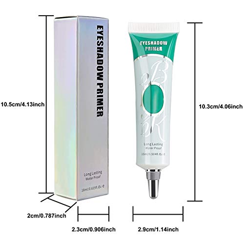 Eyeshadow Primer,Matte Eye Primer,Prevent Oily Lids Eye&Creasing Eye Primer,Long-Lasting Waterproof&Smudgeproof Eyeshadow Primer Base,Eye Primer Eyeshadow Base For Any Shadow Makeup Setting(White) #TOP1