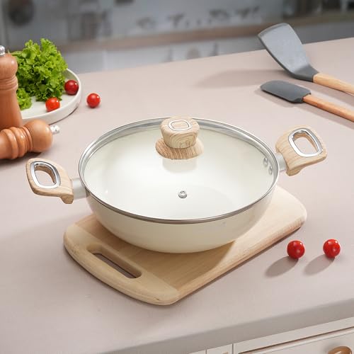 Kadhai with Glass Lid 24cm 2.5 Litre