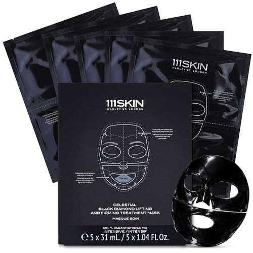 111SKIN Celestial Black Diamond Lifting and Firming Treatment Mask Set of 5