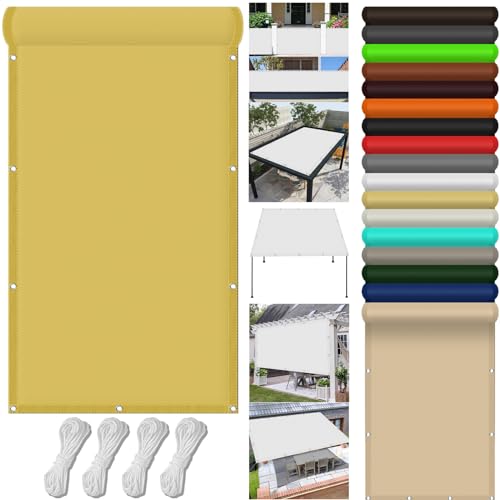 Toile ombrage imperméable protégeant à 98% des UV pour grand jardin - 2