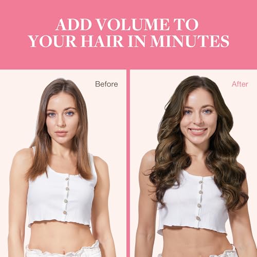 Image of GOO GOO Seamless Clip in Hair Extensions Real Human Hair Remy Extensions