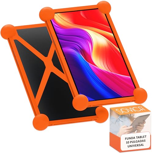 Funda Tablet 10 Pulgadas Universal Silicona Valida para Todas Las Tablets pc del Mercado de 10'...