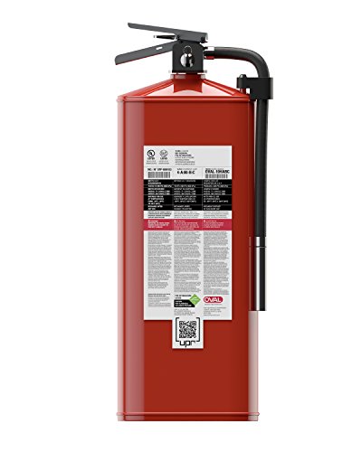 Oval Brand 10 lb ABC Fire Extinguisher Model 10HABC with 4A:80B:C Rating