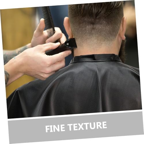 Capa impermeable para teñir cabello 2 piezas negra miniatura 3