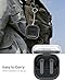 Fintie Clear Case for Samsung Galaxy Buds4 / Galaxy Buds4 Pro 2026, Anti-Lost Shockproof Earbuds Protective Cover with Keychain Carabiner Support Wireless Charging