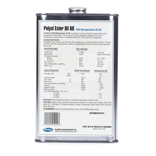 ComStar Polyol Ester Oil 68/300 SUS 1 qt POE for AC & Refrigeration System by ComStar - Image 2