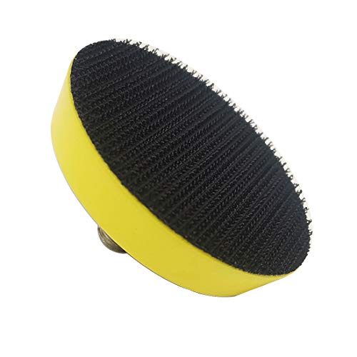 Image of 5PCS 2 Inch Backing Pad - 5 /16 inch-24 Thread Hook and Loop Backing Pad Buffing Plate for Air Sander and Dual Action Car Polisher