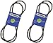 2 Pack Stens 265-933 OEM Replacement Belt Fits Wright Mfg. 71460013