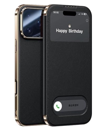 Étui rabat iPhone 17 Pro idéal pour visionner vos notifications au bureau
