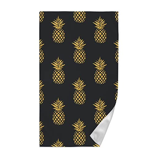 Vunko 180177785 Summer Fruit Pineapple Kitchen Dish Towel Soft Highly Absorbent Hand Towel Home Decorative Multipurpose thumb #1