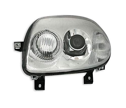 Phare avant gauche Clio 2 optique de voiture conducteur chrome 1998-2001