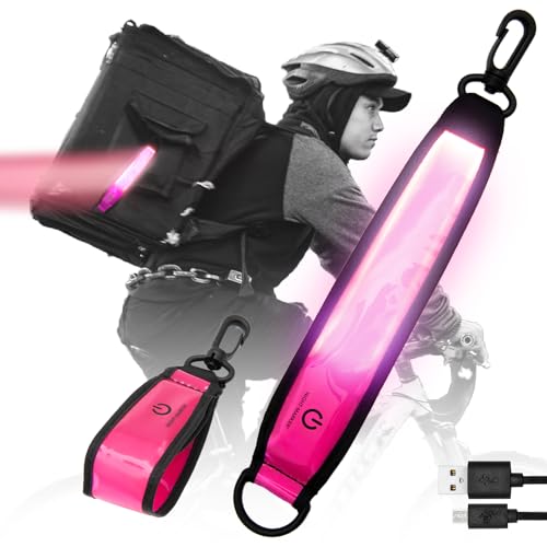 HAPPYJOINT NIGHT-MARKER CHARGE ���˃o���h LED �����j���O ���C�g �[�d�� �r �A�[���o���h ��� �W���M���O �E�H�[�L���O �U�� ���ˍ� �����F�� ���S �h�� �s���N