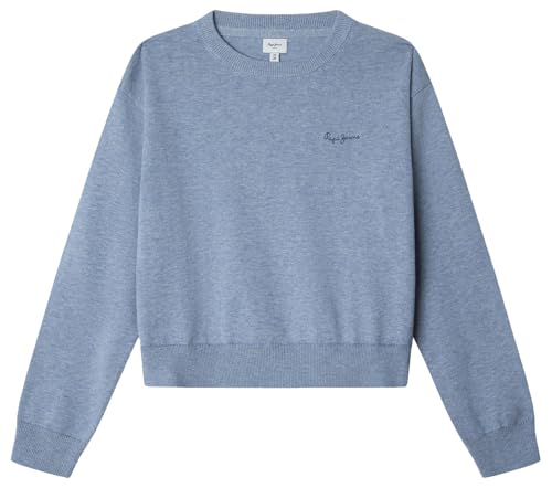 Pepe Jeans Maglieria Bayla da Ragazza, Blu (Azzurro), 14, Blu