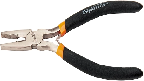 Sparta Mini Alicate Universal 5 Pol 130 Mm Niquelado Cabo Dupl
