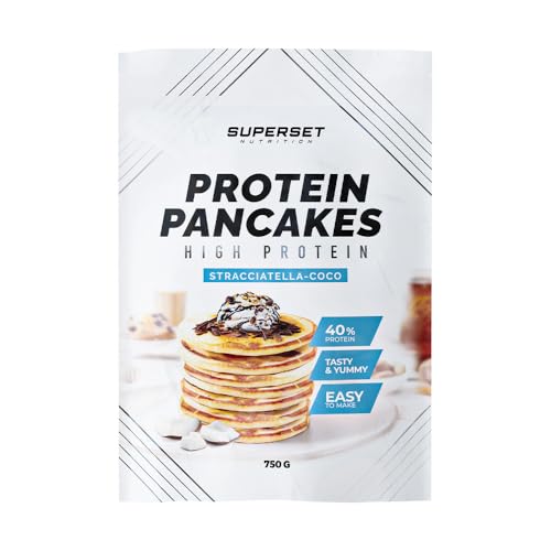 Superset Nutrition - Protein-pfannkuchen (750g) - Protein-Pfannkuchen - Zubereitungspulver für Proteinpfannkuchen - Stracciatella