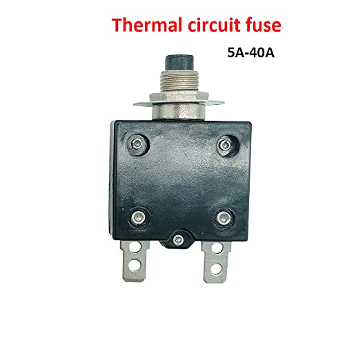 TE Connectivity W23-X1A1G-35 Circuit Breaker; Therm; Push/Pull; Cur-Rtg35A; Panel; 1 Pole; Vol-Rtg 250/50VAC/VDC