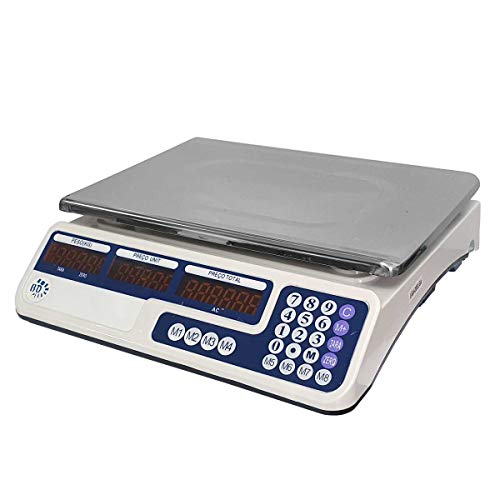 Balança Comercial Eletrônica 40Kg com Bateria para Sacolão