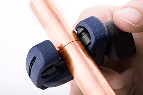 Capri Tools Miniklinge Mini Tube Cutter, Klinge Close Quarters With 1/8" To 1-1/8" Od, Blue #TOP2