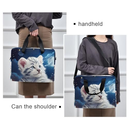 Estuche para portátil bebé tigre blanco ALAZA 13-15.6 pulg miniatura 2