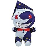 Peluche FNAF, el peluche Sundrop Moondrop es dulce. Puedes apretarlos o abrazarlos para aliviar el estrés. La superficie esponjosa hace que los niños se divierten. No es solo un juguete, sino también un compañero para niños y adultos.