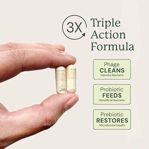 Image of Animal Biome Large Dog Pre and Probiotics, S Boulardii, Gut Maintain, 30 Ct | Triple-Action Dog Probiotics, Prebiotics & Phage S Boulardii Pet Supplements for Gut Health, Diarrhea Support, Food Topper