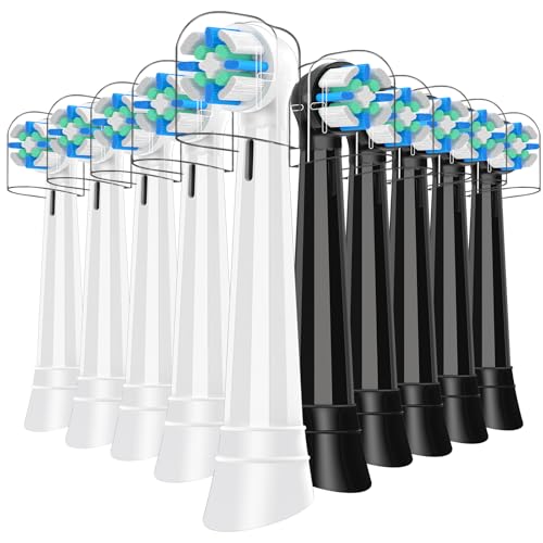 10本 iO電動歯ブラシの交換用ブラシ オーラルB iO と互換性あり ブラウン電動歯ブラシに対応 iO 2/3/4/5/6/7/8/9/10 歯ぐきを優しくケア、保護