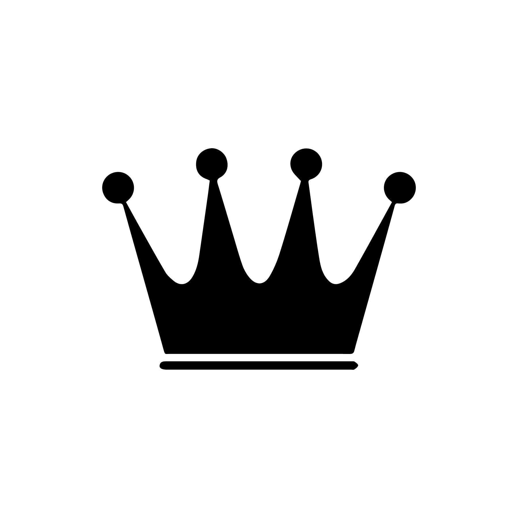 BIRD'S MIND King Crown Car Stickers Side Window Back Side Exterior Graphics Decor Car Stickers Waterproof L x H 13 x 19 Cms