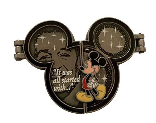 Disney Pins - It Was All Started With ... - Walt Disney and Mickey Mouse Pin 46072