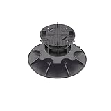 Jardinex Plot Terraza Losa ajustable - Negro