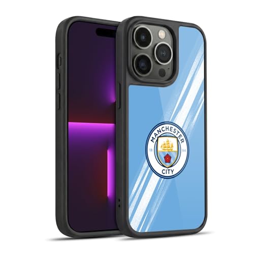 Coque Manchester City iPhone 14 Pro antichoc en gel renforcé club foot